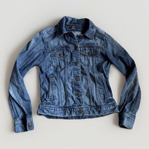 Eddie Bauer Women's Small Button Down Jean Denim Jacket